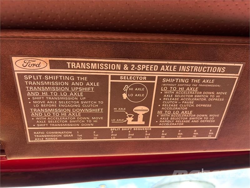 Ford 800 6x2 Grain Truck 农用/粮食运输车