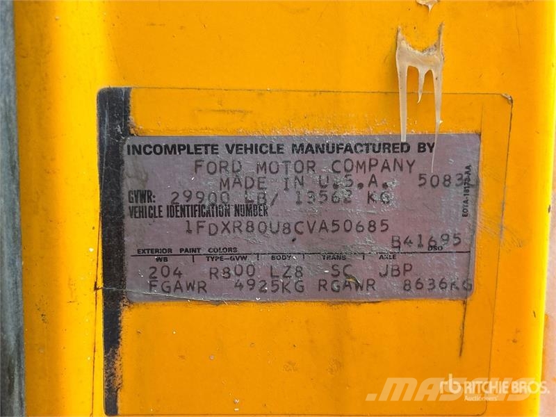 Ford 8000 Kranbil