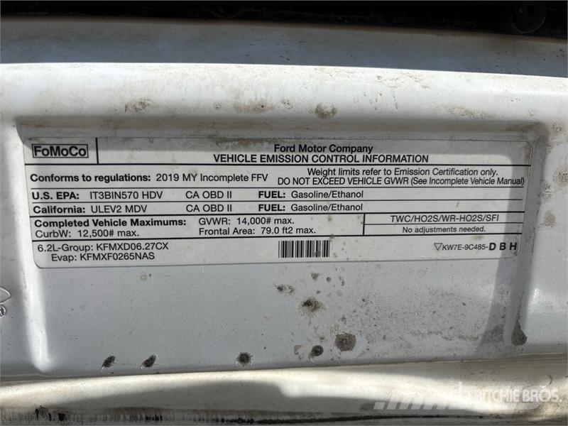 Ford E-450 4x2 Van Truck Camion Fourgon
