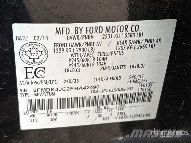 Ford Edge AWD SUV Personbiler