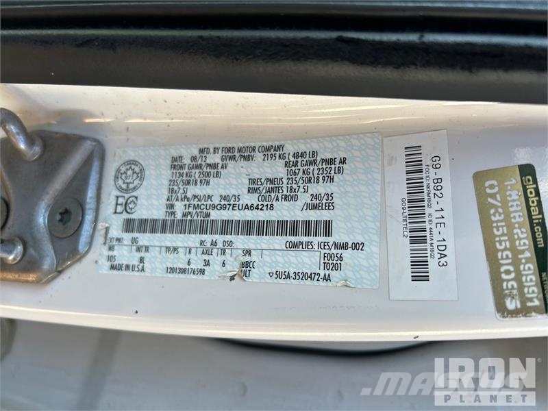 Ford Escape Voiture