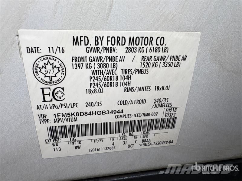 Ford Explorer Kistehergépjárművek