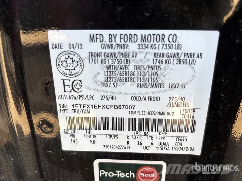 Ford F-150 FX4 4x4 Extended Cab Pickup Прочие фургоны