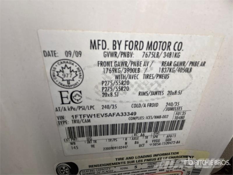 Ford F-150 Platinum 4x4 Crew Cab Pickup Furgoni altro