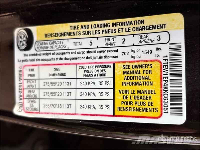Ford F-150 STX 4x4 Crew Cab Pickup Egyéb