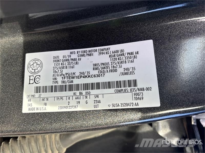 Ford F-150 XLT 4x4 Crew Cab Pickup Drugi