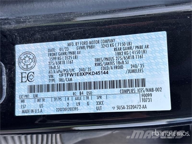Ford F-150 XLT 4x4 Crew Cab Pickup Furgoni altro