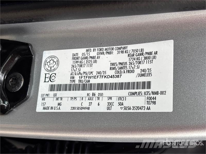 Ford F-150 XLT 4x4 Crew Cab Pickup Ostalo