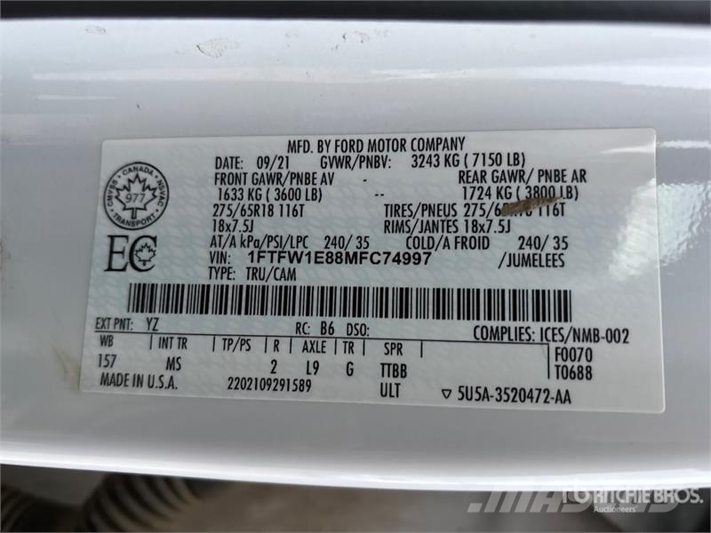Ford F-150 XLT 4x4 Crew Cab Pickup Ostalo