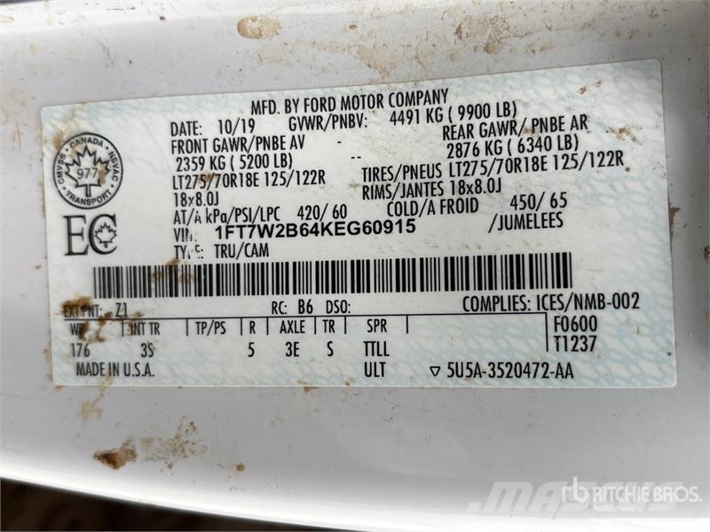 Ford F-250 Planbiler