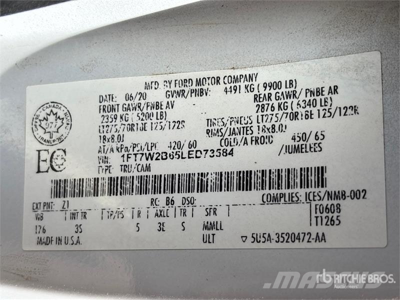 Ford F-250 4x4 Crew Cab Pickup Ostalo