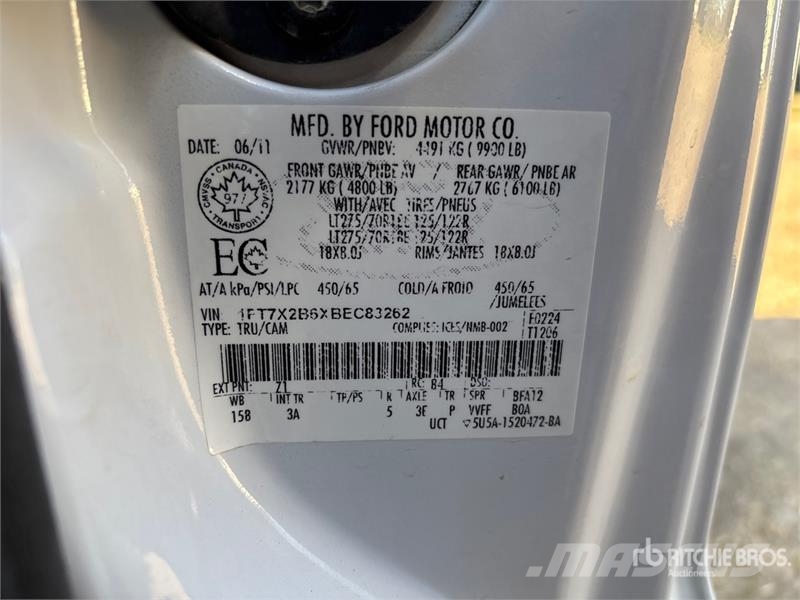 Ford F-250 4x4 Pickup Other