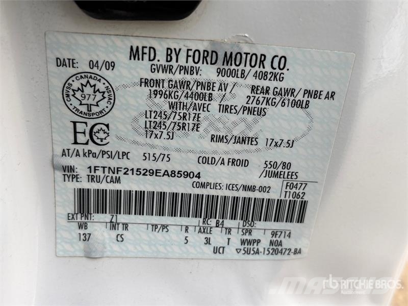 Ford F-250 XL 4x4 Pickup Прочие фургоны