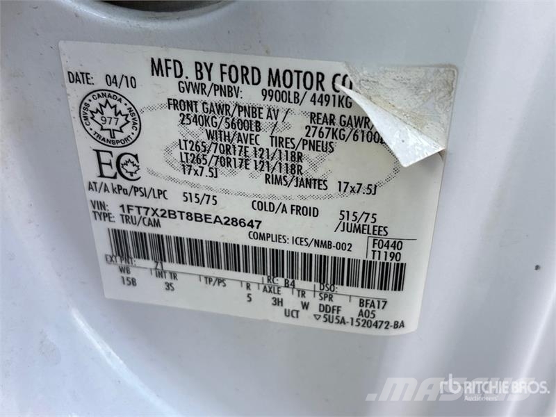 Ford F-250 XLT 4x4 Extended Cab Pickup Citi
