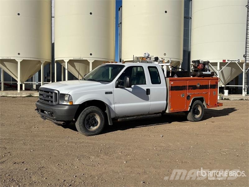 Ford F-350 4x2 Extended Cab Service Truck Pilsētas atkritumvedēji