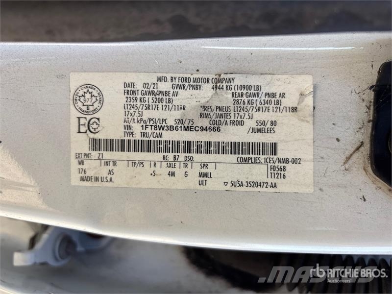 Ford F-350 4x4 Crew Cab Pickup (Inoperable) Ostalo
