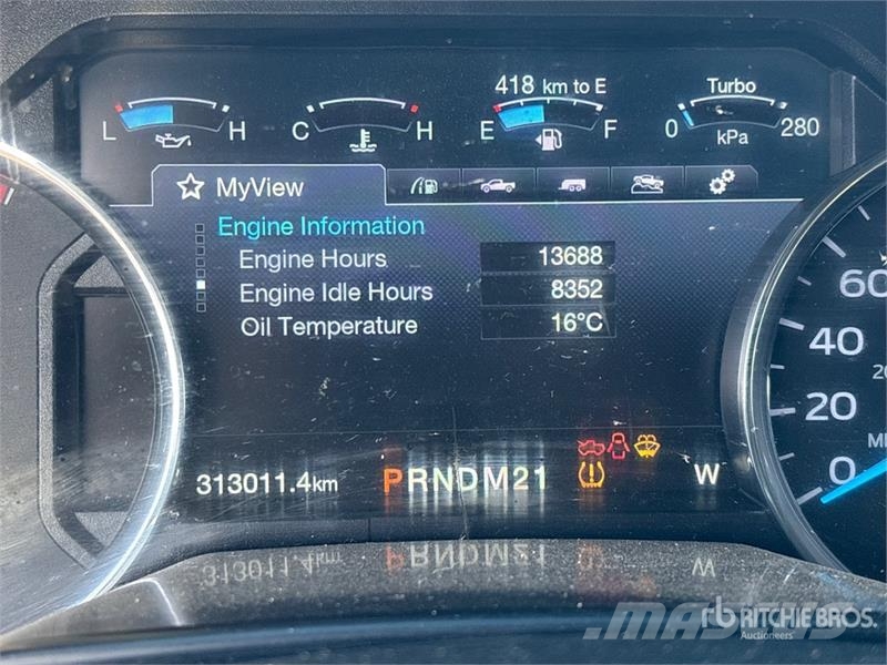 Ford F-350 Lariat 4x4 Crew Cab Pickup Diger