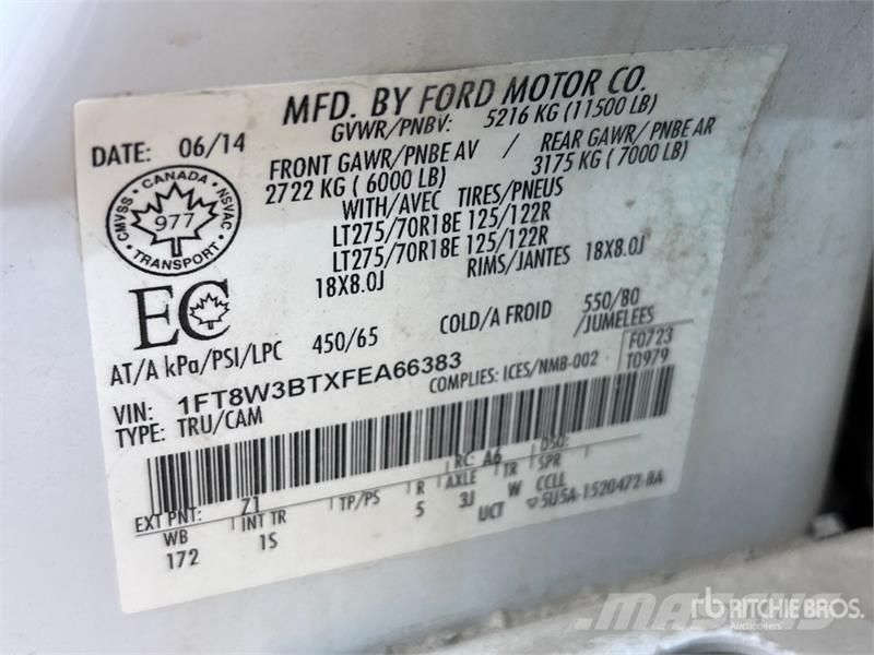 Ford F-350 XL 4x4 Crew Cab Pickup Otras furgonetas