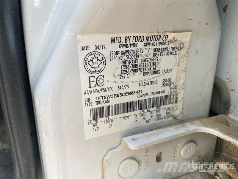 Ford F-350 XLT 4x4 Crew Cab SD Crew Cab 4WD Pickup Otras furgonetas