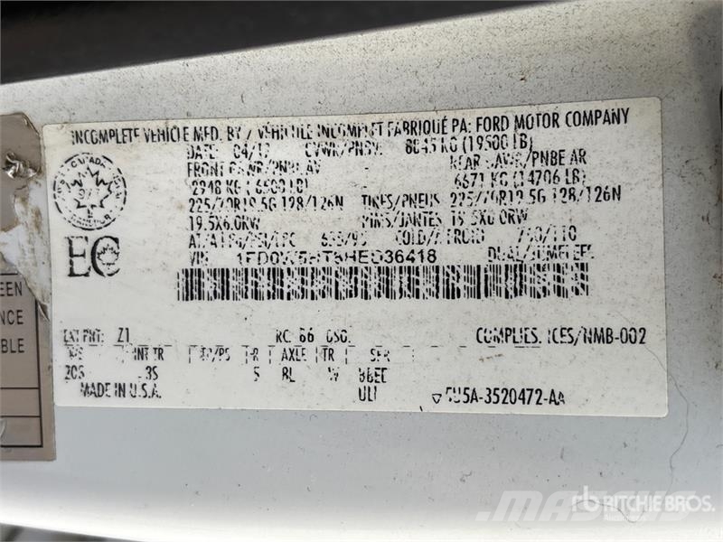 Ford F-550 Kamioni sa otvorenim sandukom