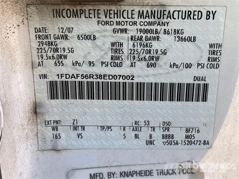 Ford F-550 4x2 Roll-Off Truck Komunalni tovornjaki