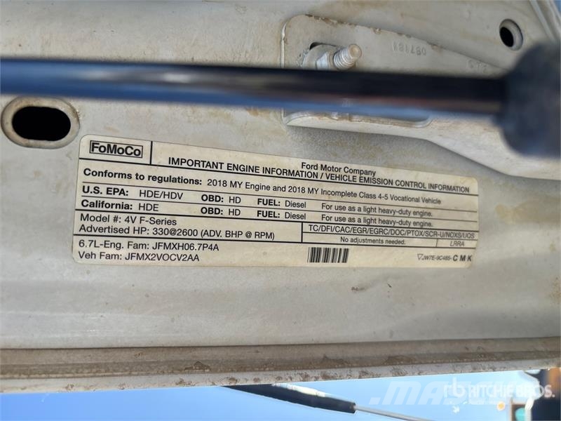 Ford F-550 4x4 Service Truck (Inoperable) Kommunalt / generelt kjøretøy