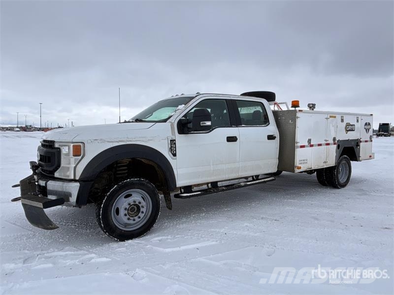 Ford F-550 XL 4x4 Crew Cab Utility Truck Prekucniki