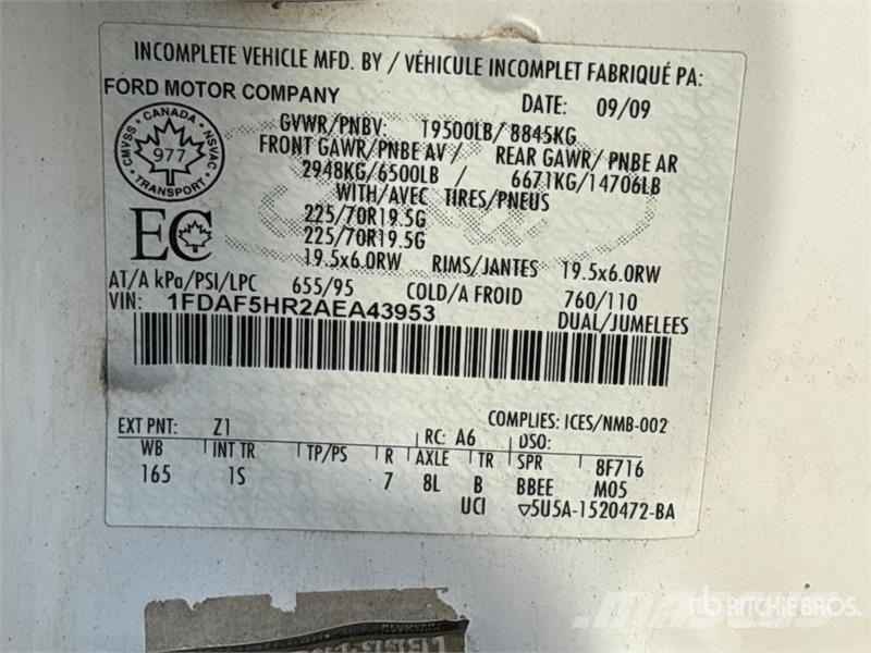Ford F-550 XL 4x4 Service Truck Camions et véhicules municipaux