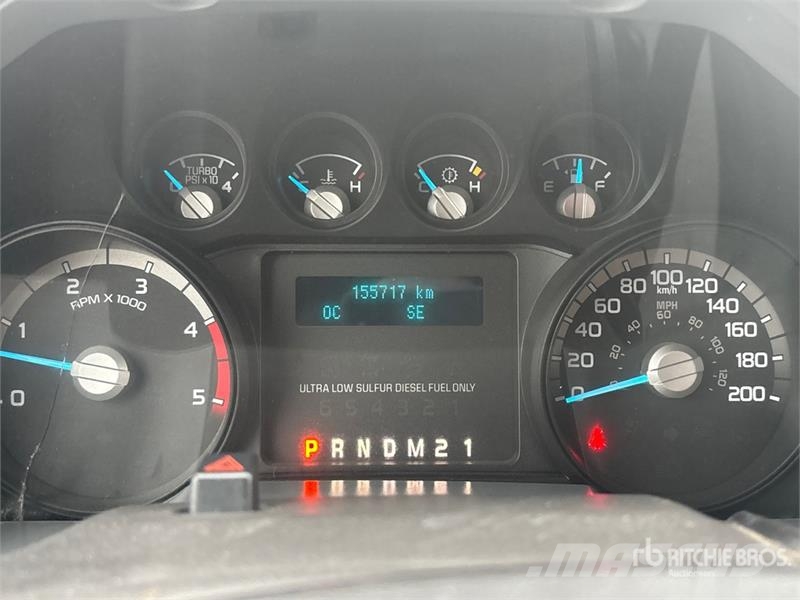 Ford F-550 XLT 4x4 Flatbed Truck Camion con sponde ribaltabili