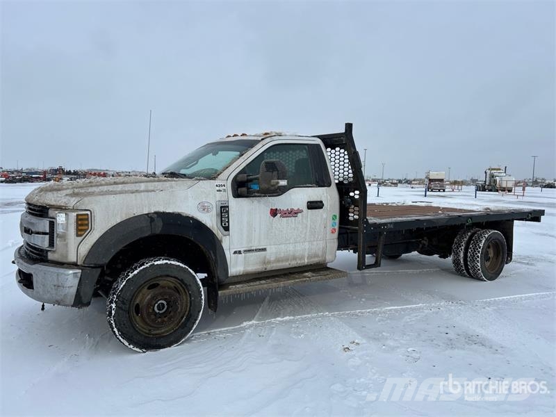 Ford F-550 XLT 4x4 Flatbed Truck Φορτηγά Kαρότσα με ανοιγόμενα πλαϊνά