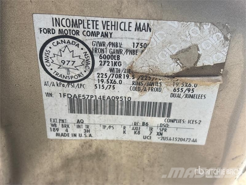Ford F-550 XLT 4x4 Pressure Truck Ostali kamioni