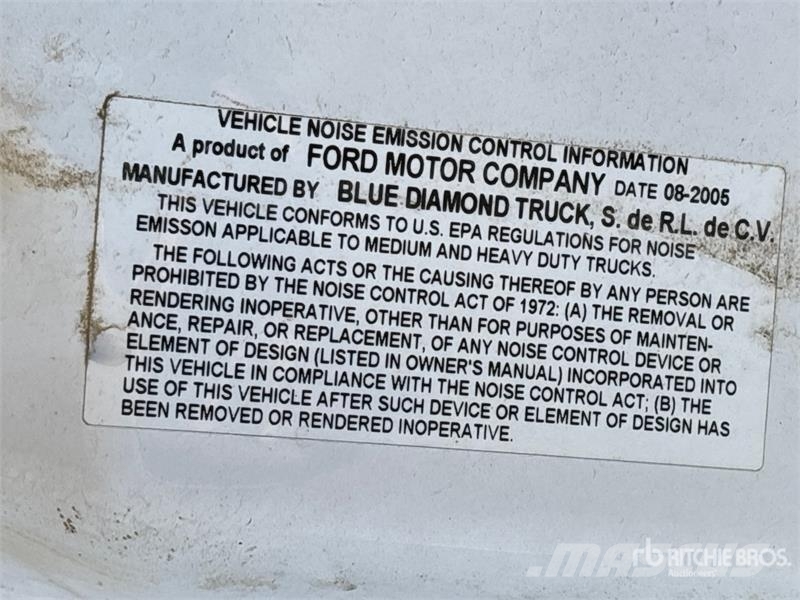 Ford F-650 4x2 Cab and Chassis (Inoperable) Кабіни