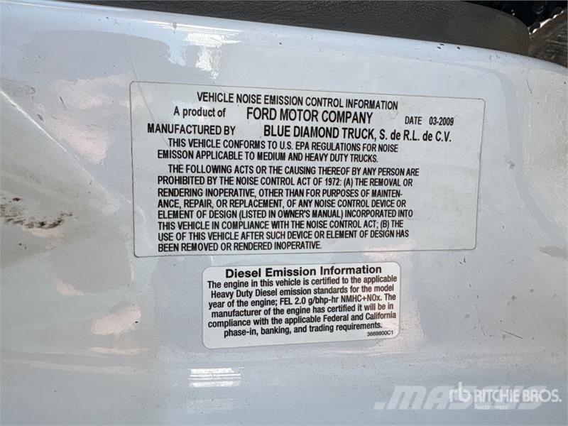 Ford F-750 Cabines