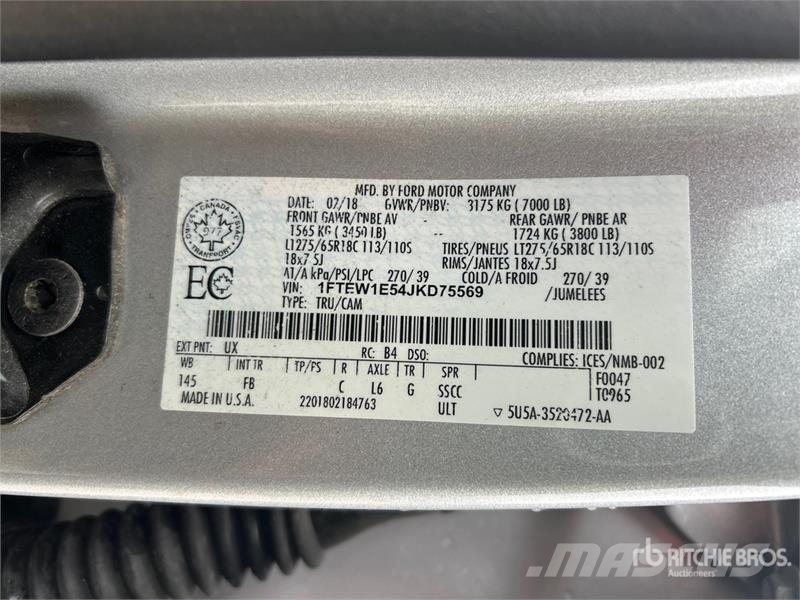 Ford F150 XLT Pickup Autre fourgon / utilitaire
