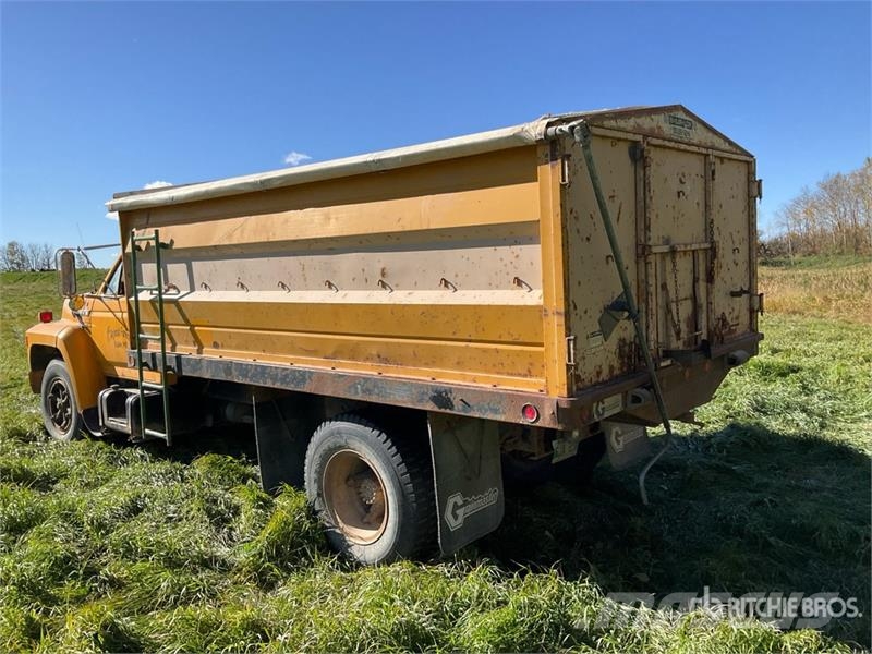 Ford F600 4x2 Grain Truck Camiones para granja y transporte de granos