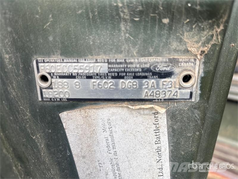 Ford F600 4x2 Grain Truck Autocarro agricolo / grano