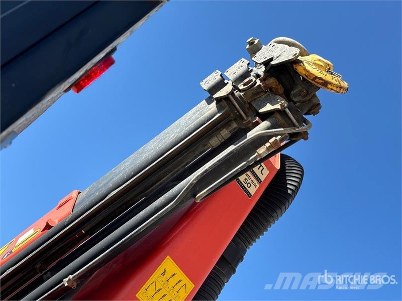 Ford Palfinger PK6501 Knuckle Boom on Ford F-550 XLT 4 Camion plateau ridelle avec grue
