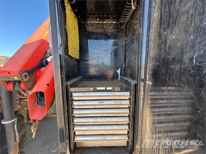 Ford Palfinger PK6501 Knuckle Boom on Ford F-550 XLT 4 Camion plateau ridelle avec grue
