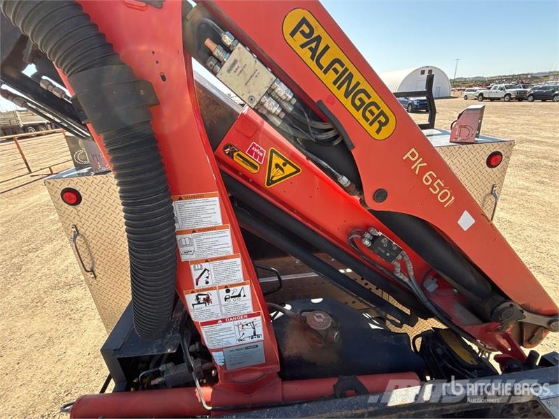 Ford Palfinger PK6501 Knuckle Boom on Ford F-550 XLT 4 Camion plateau ridelle avec grue