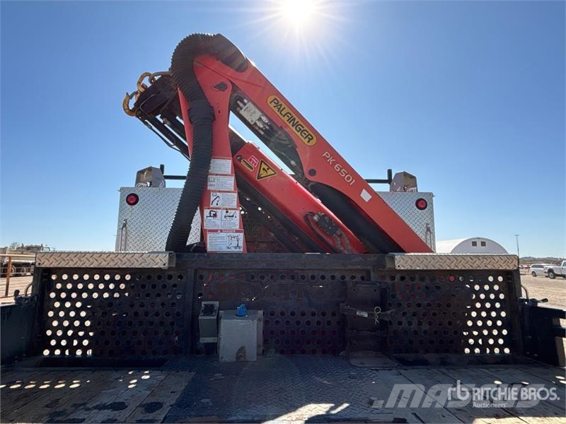 Ford Palfinger PK6501 Knuckle Boom on Ford F-550 XLT 4 Camion plateau ridelle avec grue