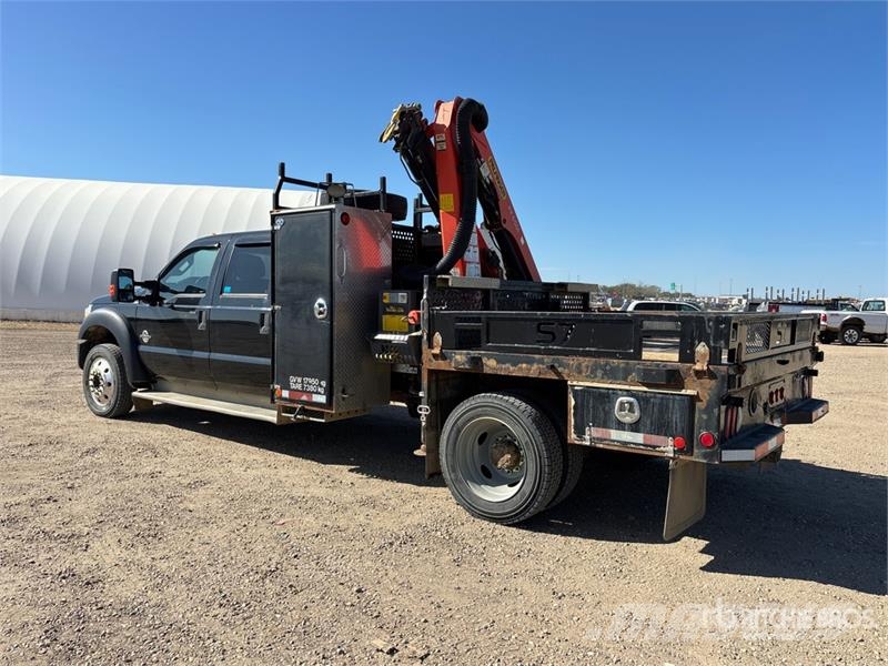 Ford Palfinger PK6501 Knuckle Boom on Ford F-550 XLT 4 Camion plateau ridelle avec grue