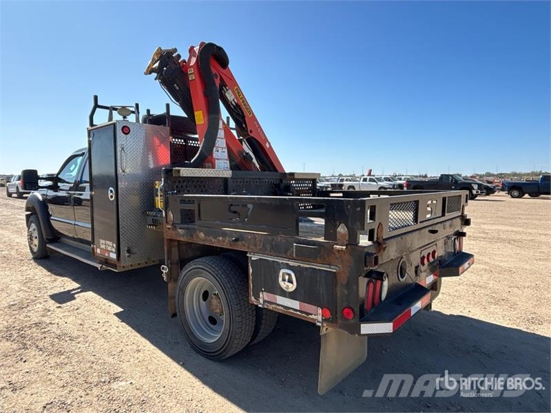Ford Palfinger PK6501 Knuckle Boom on Ford F-550 XLT 4 Camion plateau ridelle avec grue