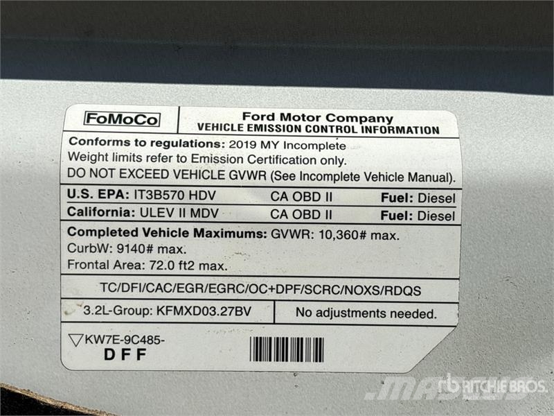 Ford Transit 350 4x2 Van Truck Φορτηγά Κόφα