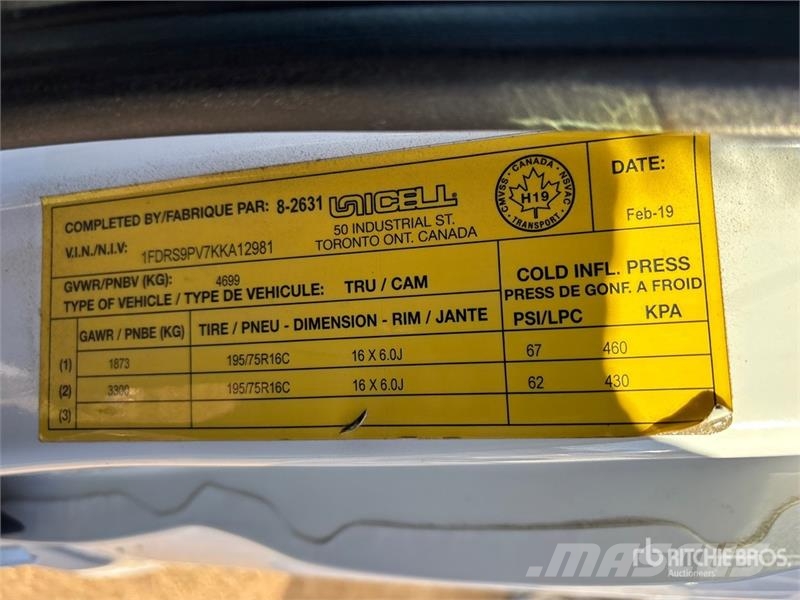 Ford Transit 350 4x2 Van Truck Φορτηγά Κόφα