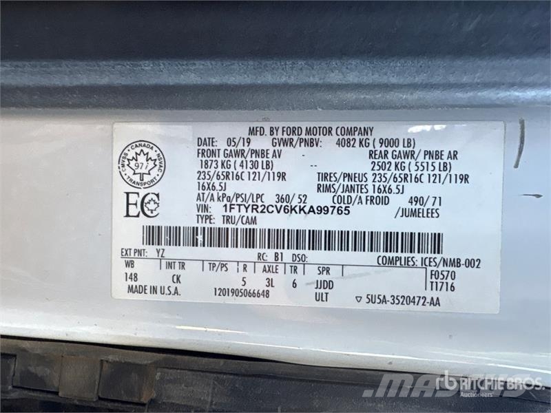Ford Transit Connect Transporterek