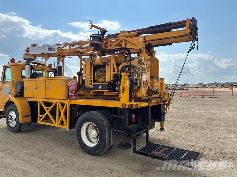Foremost B57 Mobile on Volvo White 4x2 Drill Truc Camiões de sonda de perfuração móvel