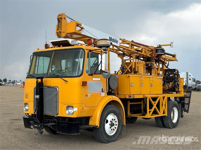 Foremost B57 Mobile on Volvo White 4x2 Drill Truc Camiões de sonda de perfuração móvel