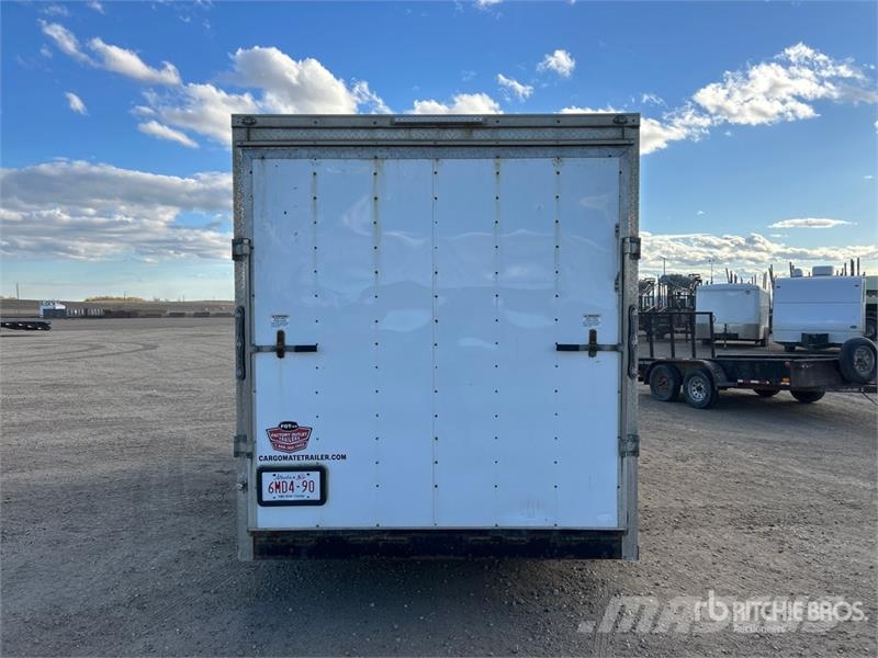 Forest River EHW 716TA3 16 ft T/A V-Nosed Enclosed Trailer Box body trailers