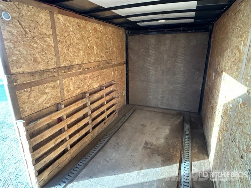 Forest River EHW 716TA3 16 ft T/A V-Nosed Enclosed Trailer Box body trailers
