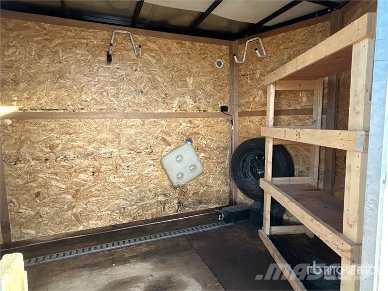 Forest River EHW 716TA3 16 ft T/A V-Nosed Enclosed Trailer Box body trailers